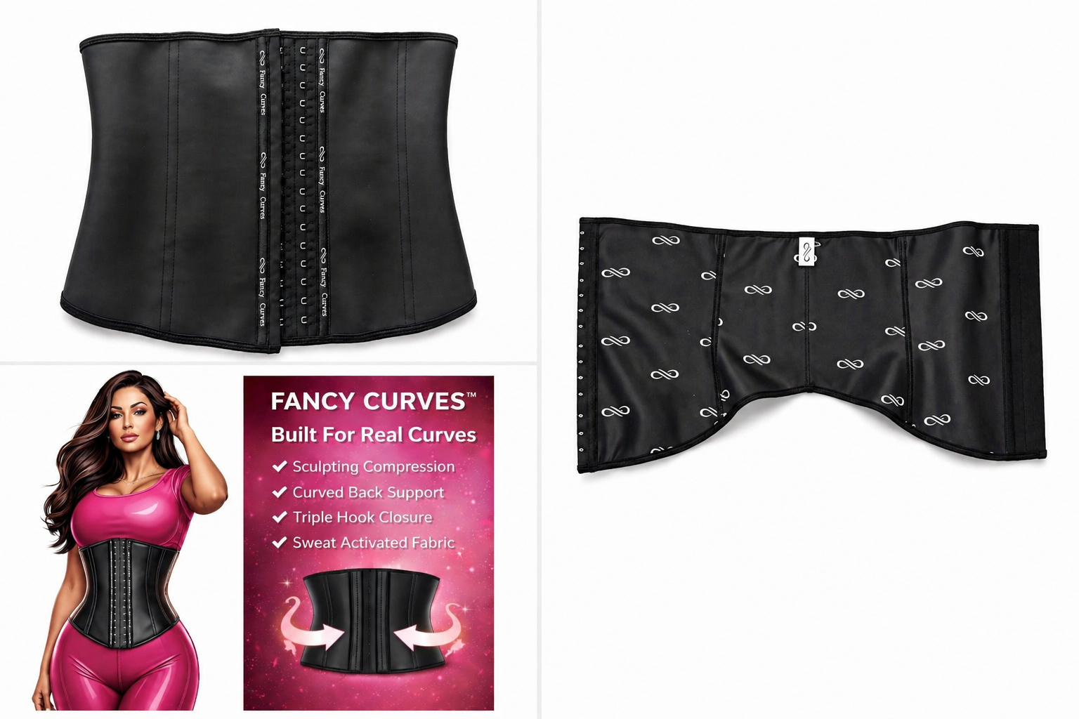 FancyCurves™ Waist Trainer – Sculpt & Snatch